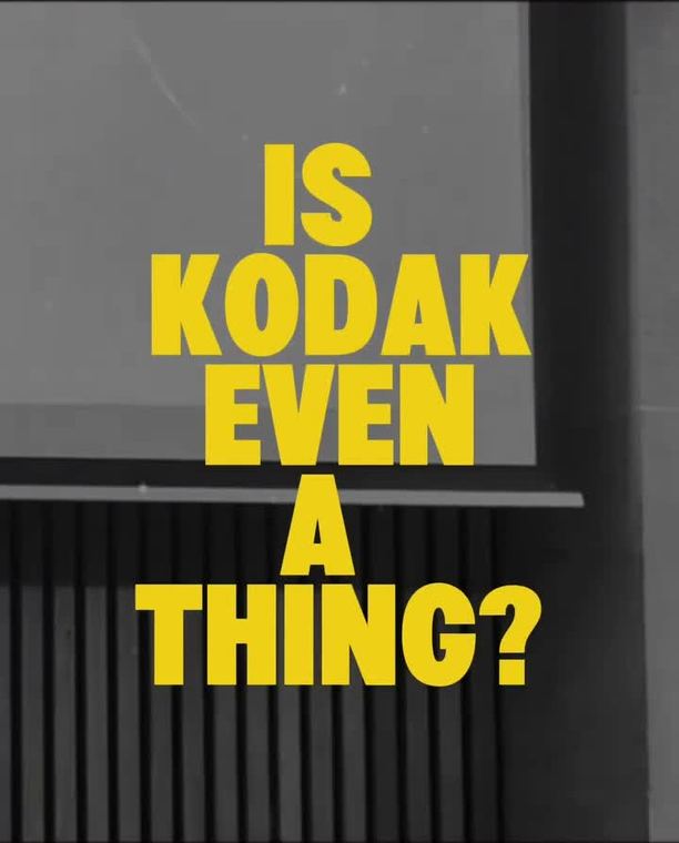 Instagram post about Kodak inventing the first digital camera in 1975 and shelving it